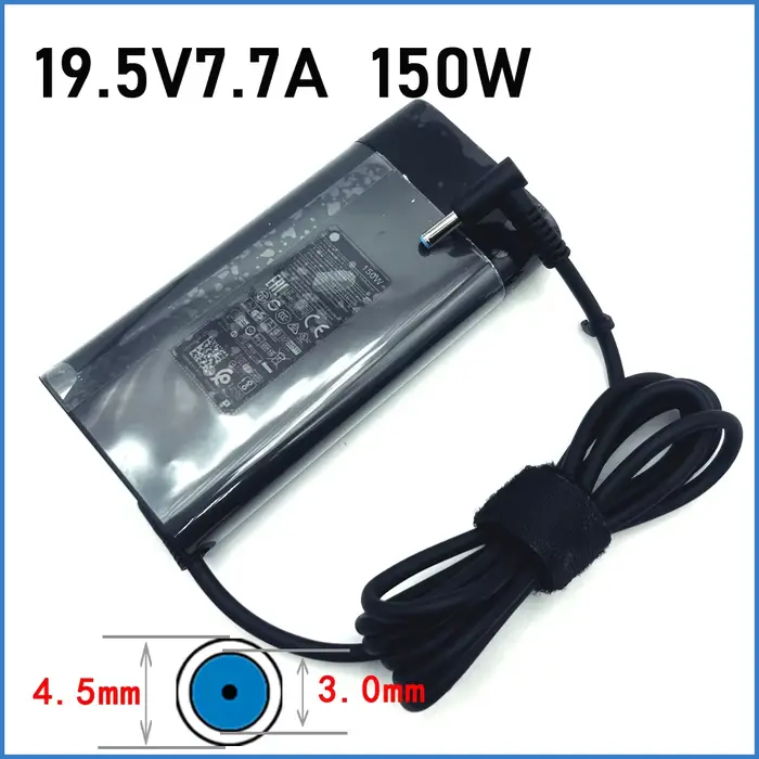 Chargeur d'origine pour ordinateur portable, 150W, 19.5V, 7,7 a, pour HP Zbook 15 16 17 15U 15V G9 G