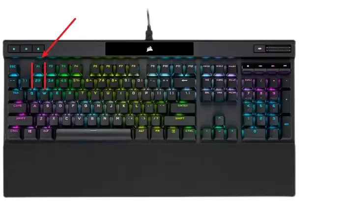 Housse de protection en Silicone pour clavier de jeu mécanique filaire Corsair K70 RGB PRO
