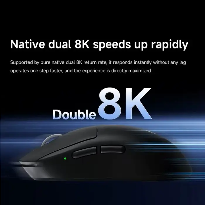 MCHOSE nouvellement mis à niveau A7 V2 Pro/Ultra souris de jeu Tri-Mode sans fil e-sports