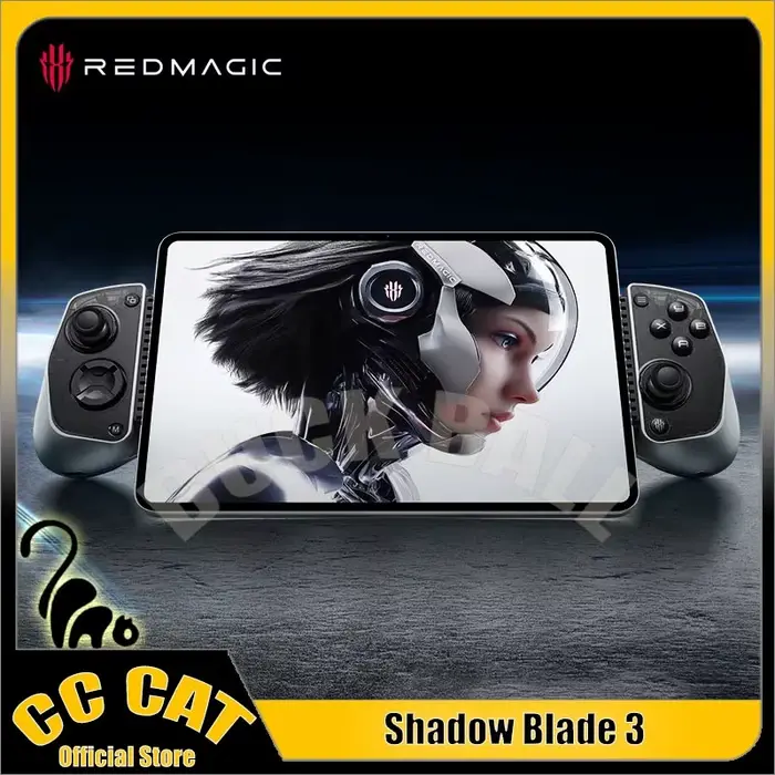 Red Magic Shadow Blade 3 contrôleur de jeu Mobile manette de jeu sans fil adapté aux tablettes Red