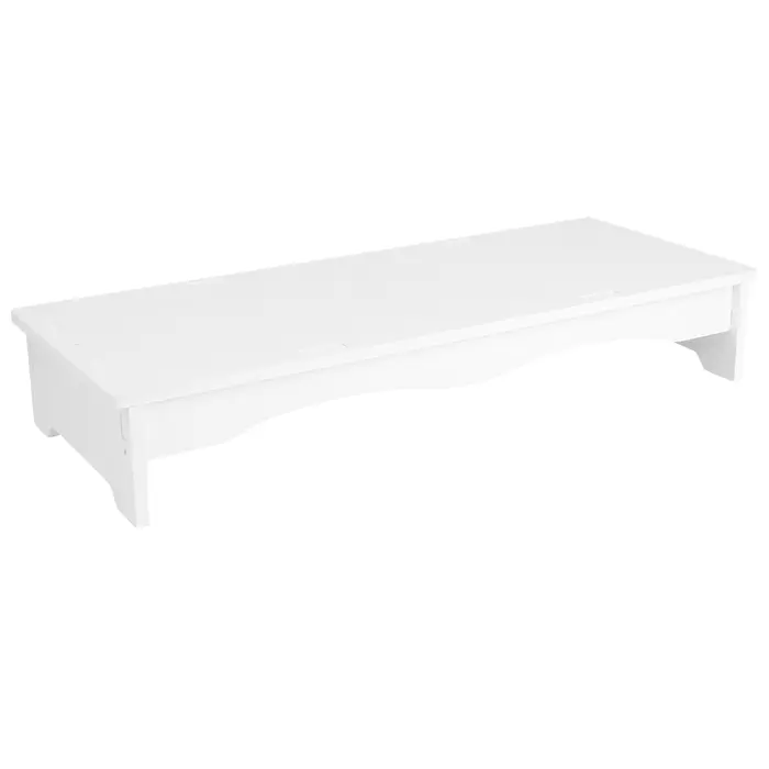 Support de moniteur d'étagère surélevée pour ordinateur, support de clavier, écran de bureau, Base d