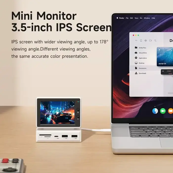 Hagibis 3.5 pouces IPS Mini écran AIDA64