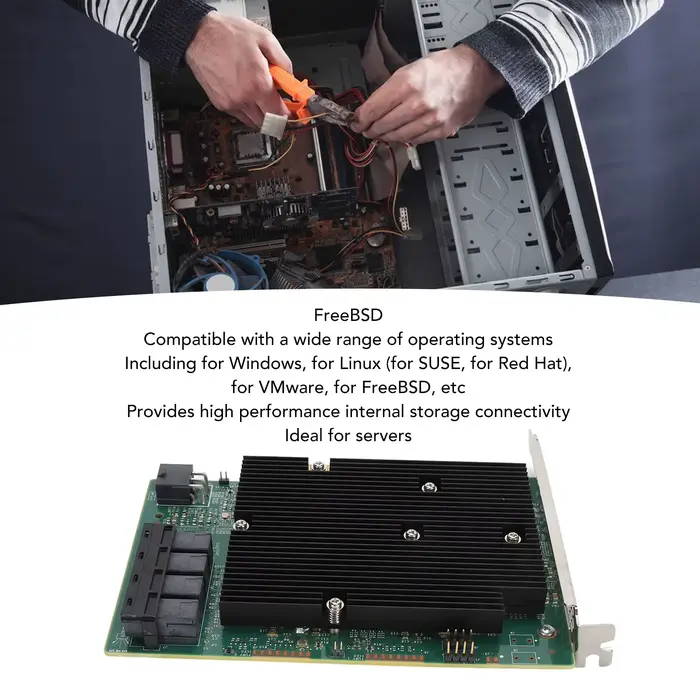 Carte HBA PCIe portable LSI SAS 9300 16I