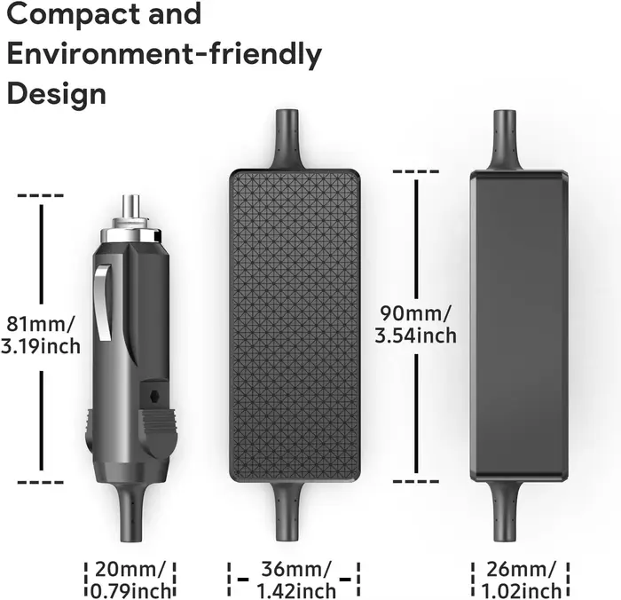 Chargeur universel USB-C pour ordinateur portable et voiture