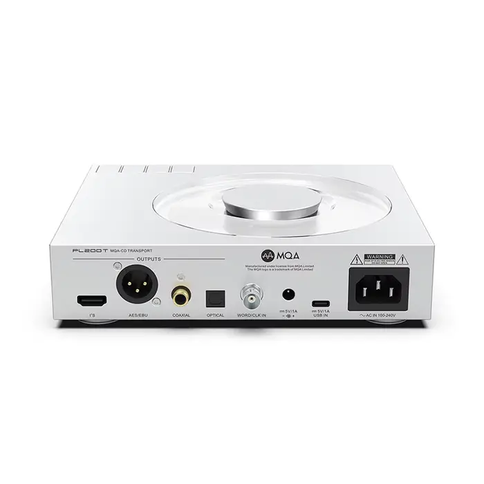 Lecteur CD SMSL PL200T MQA-CD Horloge de transport Entrée et sortie P.A.S.S. sortie optique coaxiale