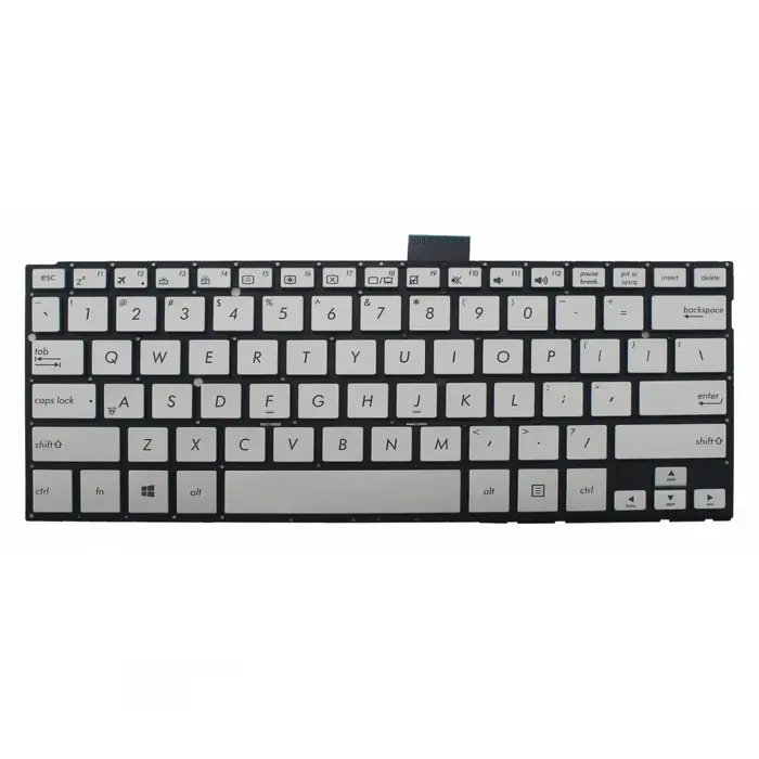 Pour clavier argenté ASUS Q304UA Q304U Q304UA-BHI5T11 Q304UA-BBI5T10 US