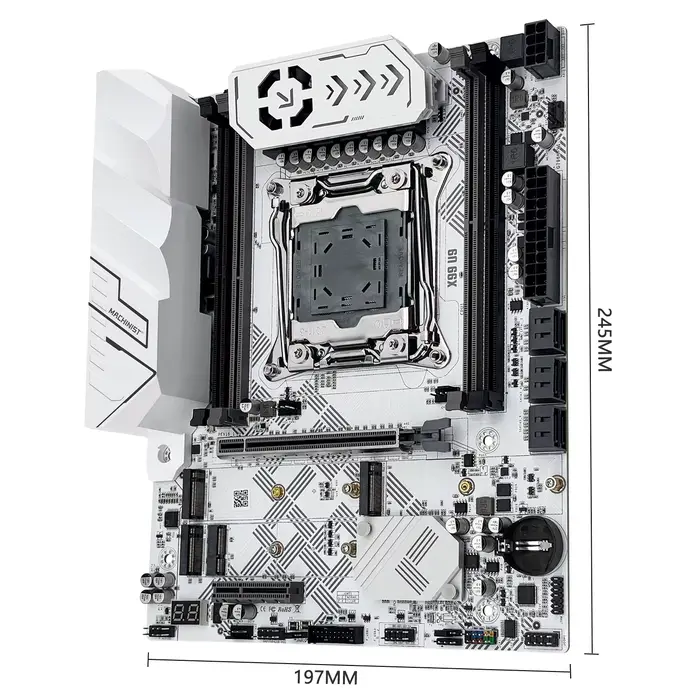 Nouveau X99 U9 MACHINIST X99 Kit de carte mère en option LGA2011-3 Xeon E5 2630 V4 CPU prise en charge TPM2.0 DDR4 mémoire NVME M.2 usb3.0