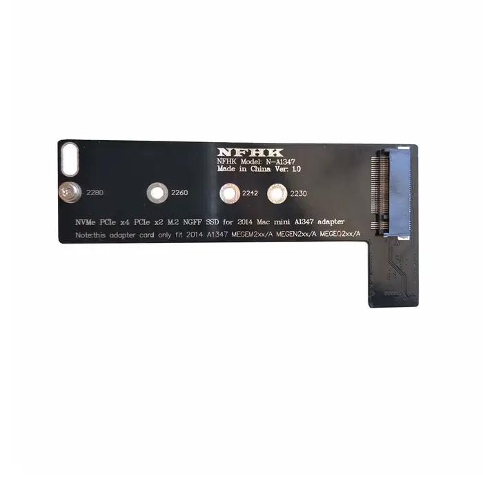 A1347 64GB 128GB 256GB 512GB 1TB NVMe M.2 NGFF PCIe SSD pour fin 2014 Mac Mini MEGEN2 MEGEM2 MEGEQ2