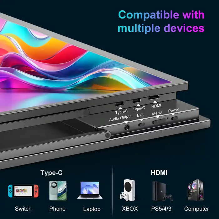 Moniteur portable de jeu 17