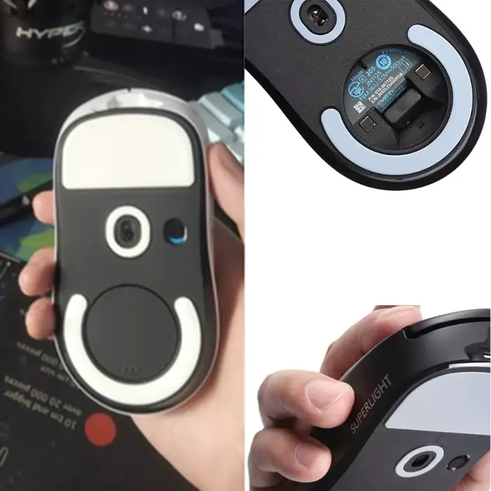1 Pack Esports Tiger Gaming ICE Version Patins de Souris pour G Pro X Superlight