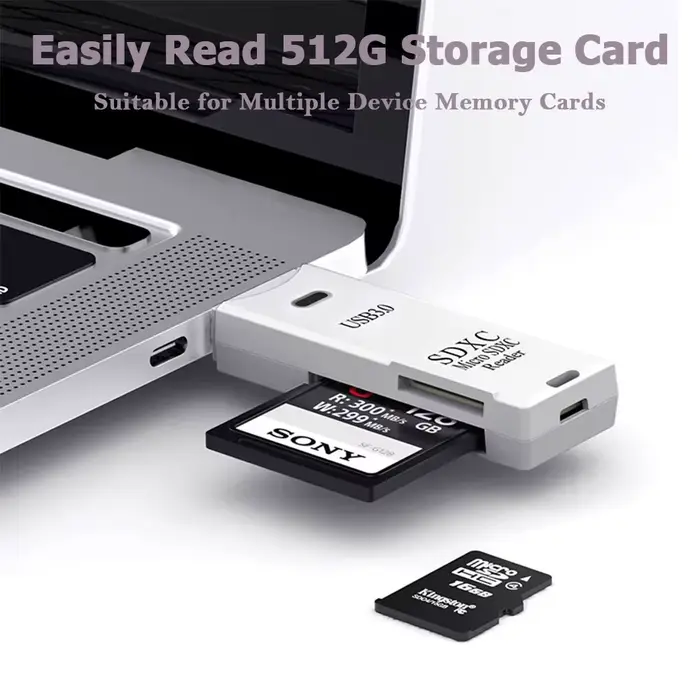 Lecteur de carte TF + SD 2 en 1