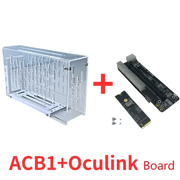 ABKJ-pour Oculink/M.2 Nvme carte graphique externe ordinateur portable EGPU boîtier GPU Dock PCIE 4.0 X4 Gen4 ordinateur portable carte d'extension GDP