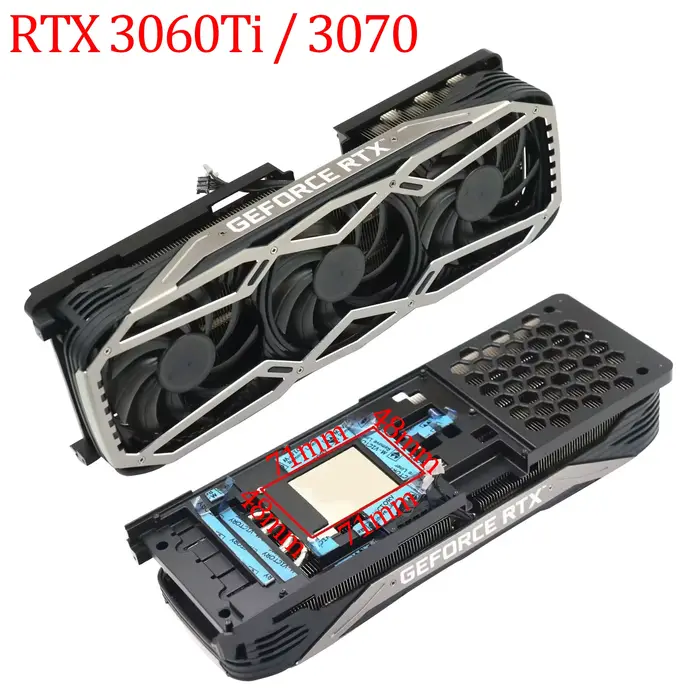  Ventilateur de remplacement de carte graphique d'origine pour Gainward / PNY / Leadtek RTX 3060Ti