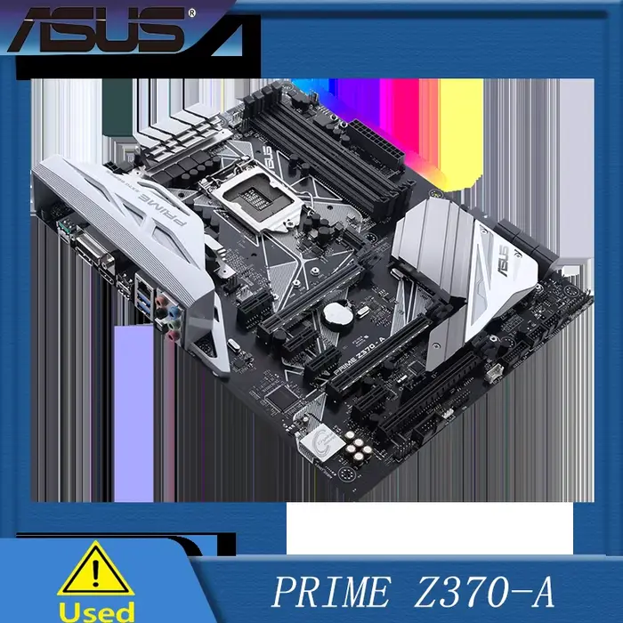 Carte mère ASUS PRIME Z370-A LGA1151 DDR4 DP HDMI DVI M.2 USB 3.1 Z370 ATX