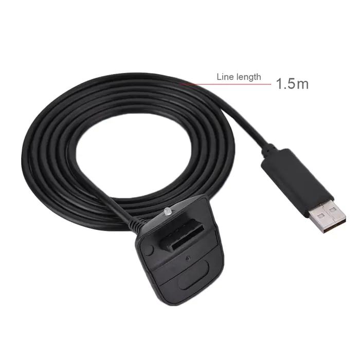 Chargeur USB pour manette sans fil Microsoft Xbox 360