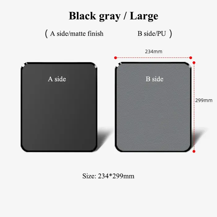 Tapis de souris rigide de jeu