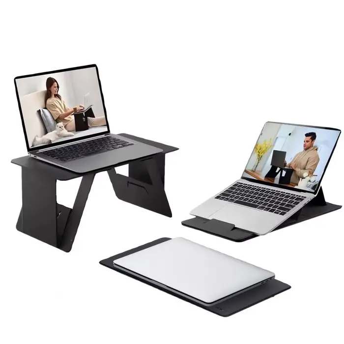 Support d'ordinateur portable pliable et réglable