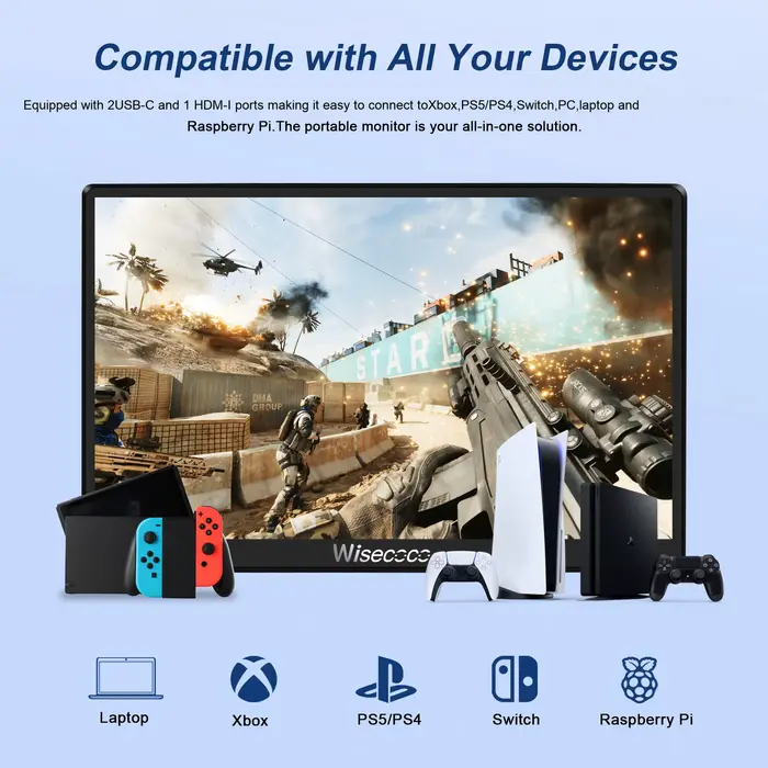 Moniteur Portable de 7 pouces