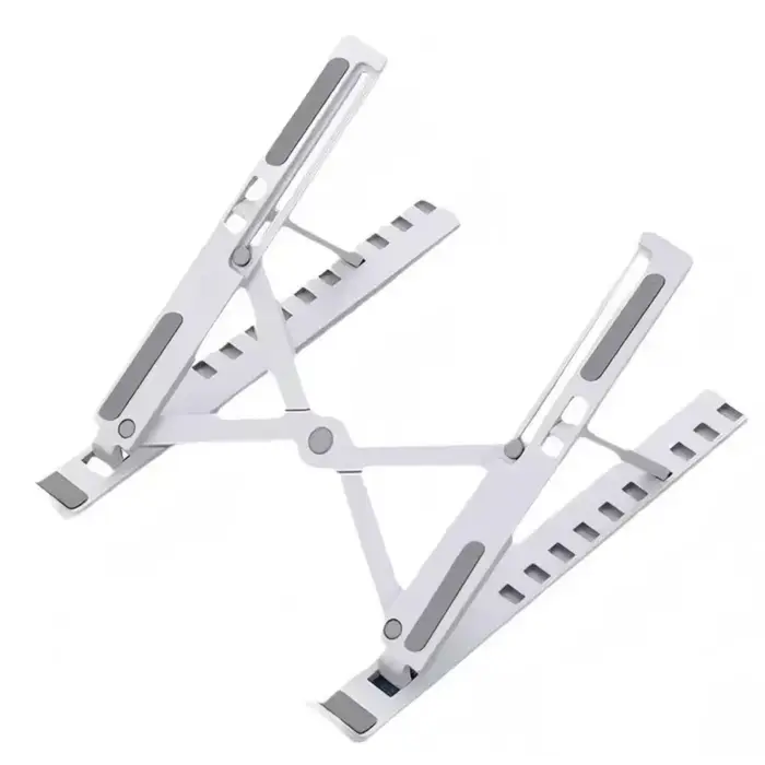 Support pliable pour ordinateur portable en matériau ABS, support réglable pour ordinateur portable,