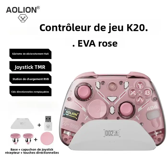 Coque de joystick K20TMR pour console de jeu rétro Switch 2/1
