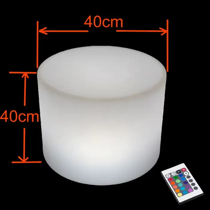 Chaise de tabouret de forme de LED SK-LF21, intervalles, style d'ananas, proxy de 16 documents, quat