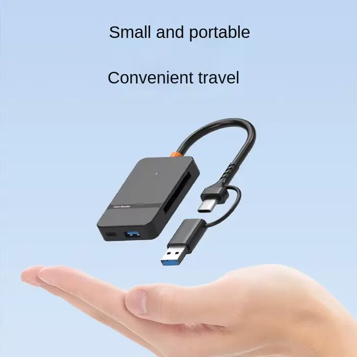 Lecteur de carte USB C 8 en 1