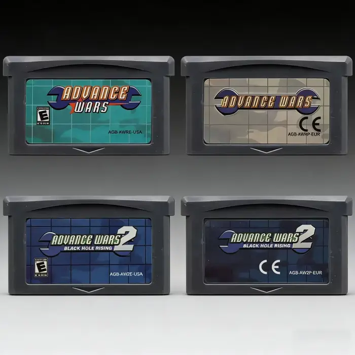 Cartouche de jeu vidéo USA/EUR Advance Wars GBA 32 bits pour console GBA