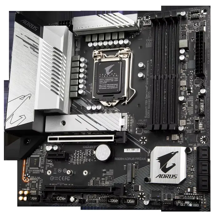 Carte mère Gigabyte B560M AORUS PRO AX 128 Go LGA 1200 DDR4 Micro ATX