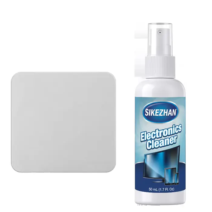 Kit de pulvérisation et de chiffon pour nettoyeur d'écran – Sûr pour téléviseurs LED, LCD, OLED, mon