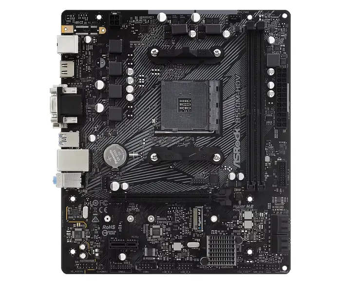 ASRock B550M-HDV carte mère AM4 B550