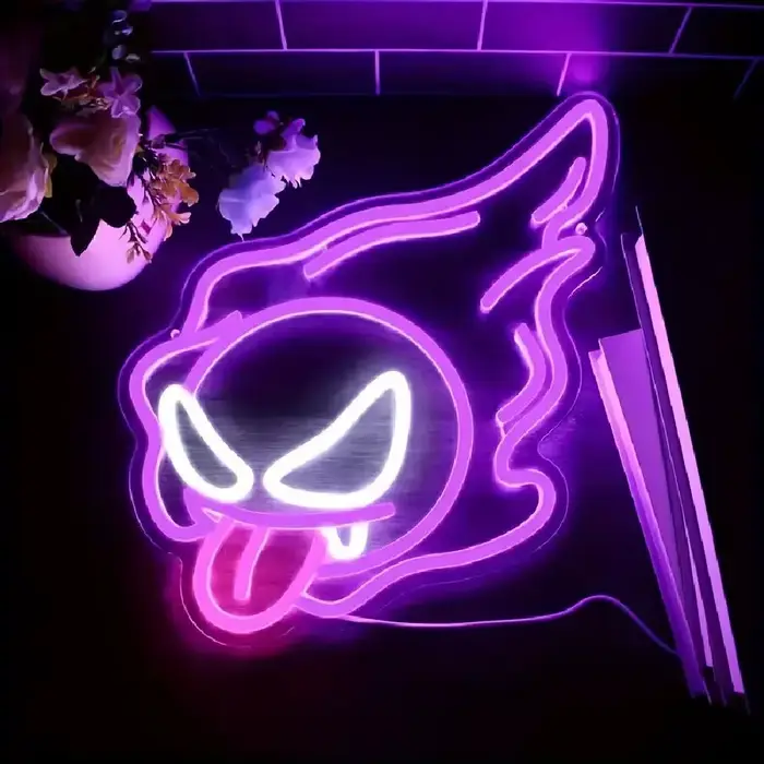 Enseigne au néon de jeu pour la décoration de salle de jeux