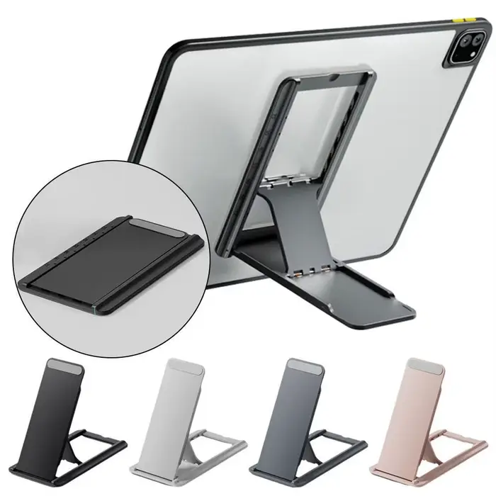 Support de tablette portable avec angle de stockage pliable