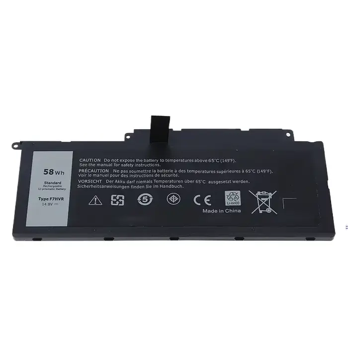 Batterie d'ordinateur portable 14.8V 3800mAh F7HVR G4YJM T2T3J pour Dell Inspiron 17 7000 7737 7746 