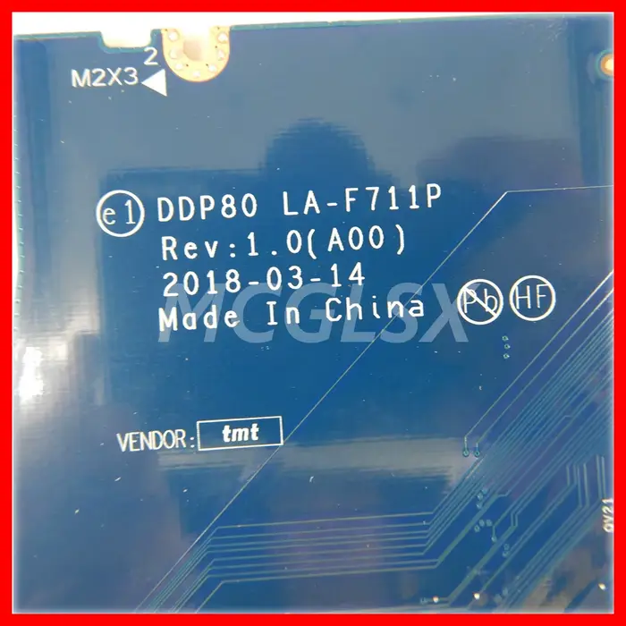 F711P carte mère d'ordinateur portable pour DELL Latitude 15 5591 3530