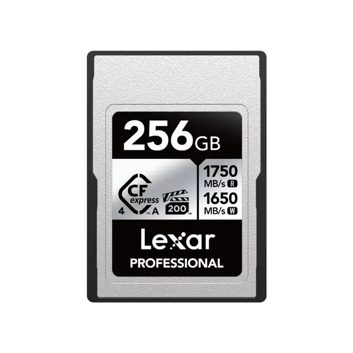 Lexar professionnel argent CFexpress 4.0 Type A carte 2 to 1 to 512GB 256GB VPG200 carte CF haute vi