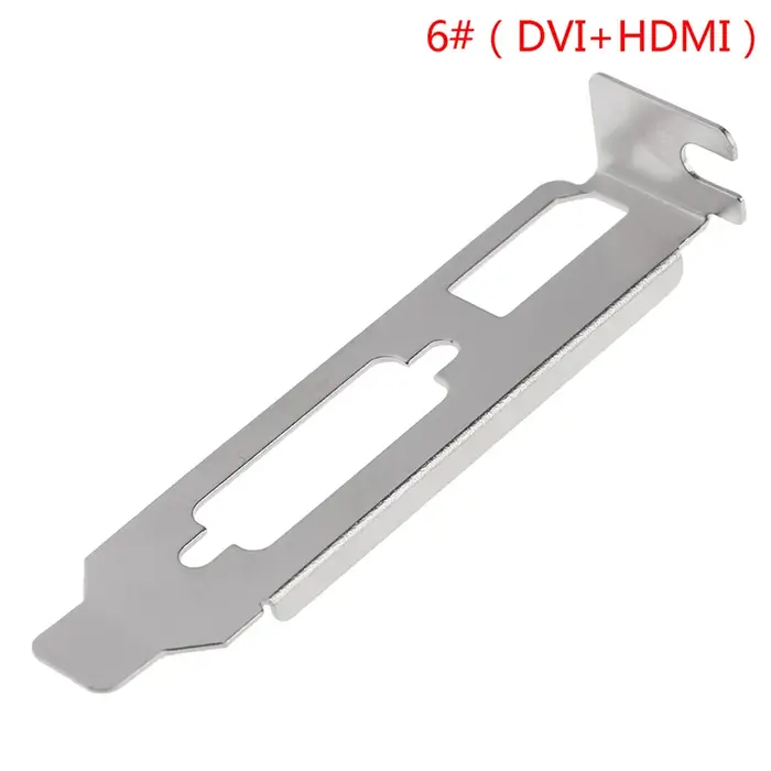 Adaptateur de support à profil bas pour cartes graphiques demi-hauteur