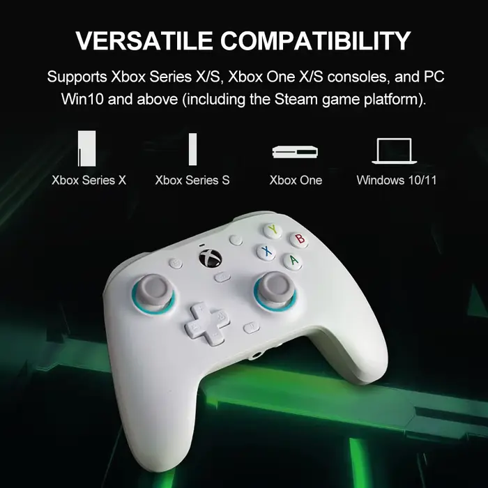 Gamesir G7 SE Manette de jeu XBOX Contrôleur filaire pour PC XSX, XSS, Xbox One Joystick effet Hall 