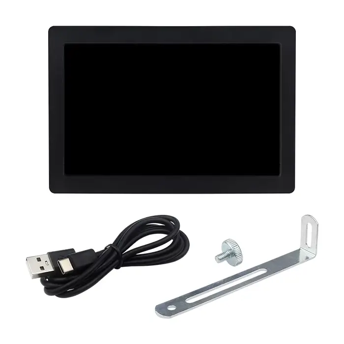 Écran secondaire USB IPS 5/7 pouces, affichage à un seul câble, écran LCD IPS 1024*600, prend en cha