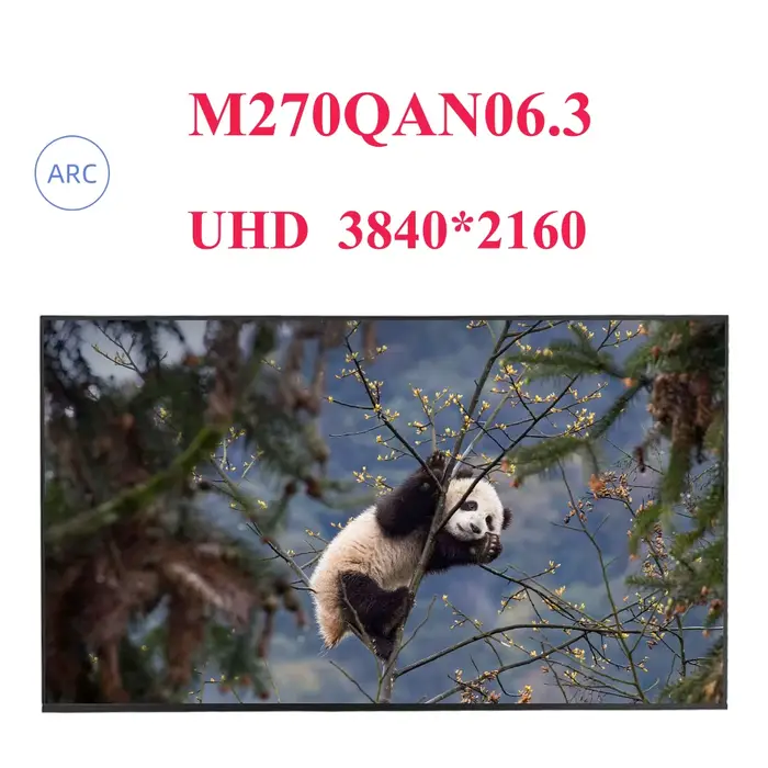 Écran LCD original et neuf de 27 pouces M270QAN06.3 3840 × 2160 UHD 16:9