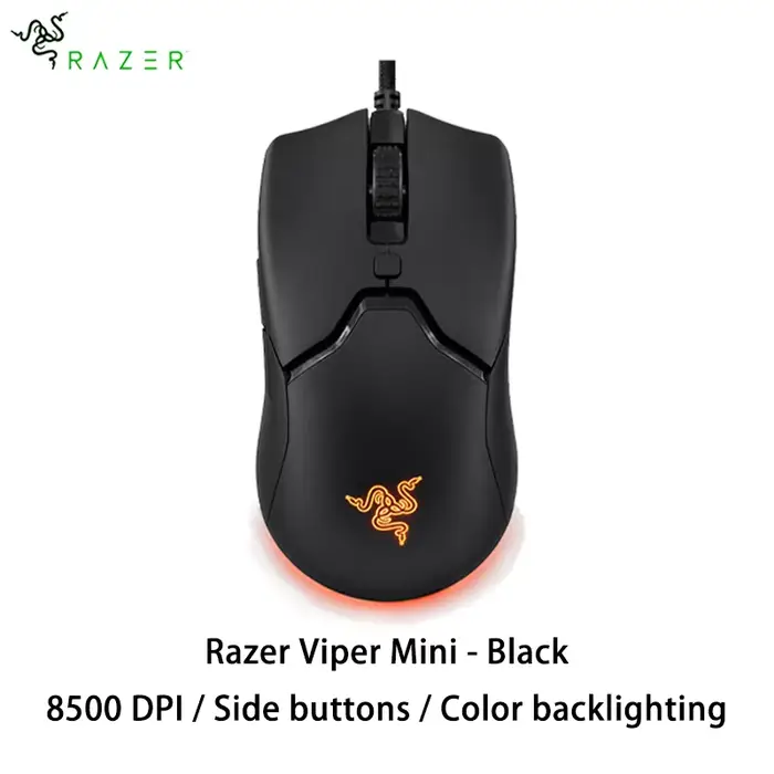 Souris de jeu filaire Razer Viper Mini - Capteur haute précision, sans latence, visée précise et exa