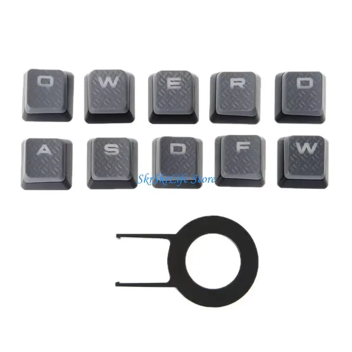 E65E Anti Slip Keycaps pour K70 RGB K95 K90 K65 K63 Keyboards mécaniques