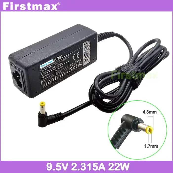 Chargeur adaptateur secteur pour ordinateur portable, 22W, 9.5V, 2.315A, Bali, Eee, PC, 12G, 20G, 2G