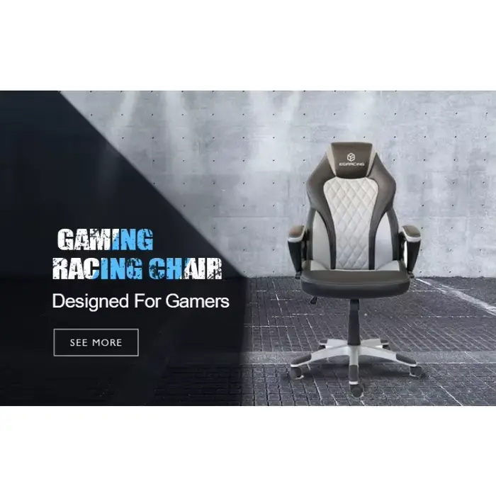 Chaise de jeu pour ordinateur, chaise de jeu Cougar avec base imprimée