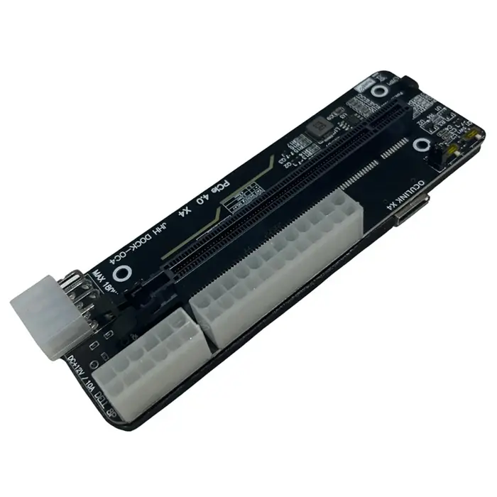 ABKJ-pour Oculink/M.2 Nvme carte graphique externe ordinateur portable EGPU boîtier GPU Dock PCIE 4.0 X4 Gen4 ordinateur portable carte d'extension GDP