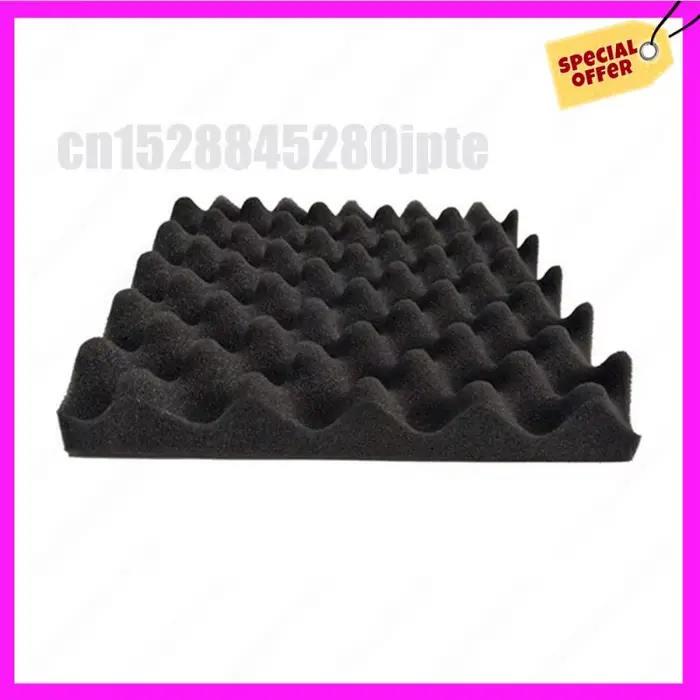 -ABUB 36Pack panneaux de mousse acoustique caisse à oeufs mousse rembourrage insonorisant 1 pouce x