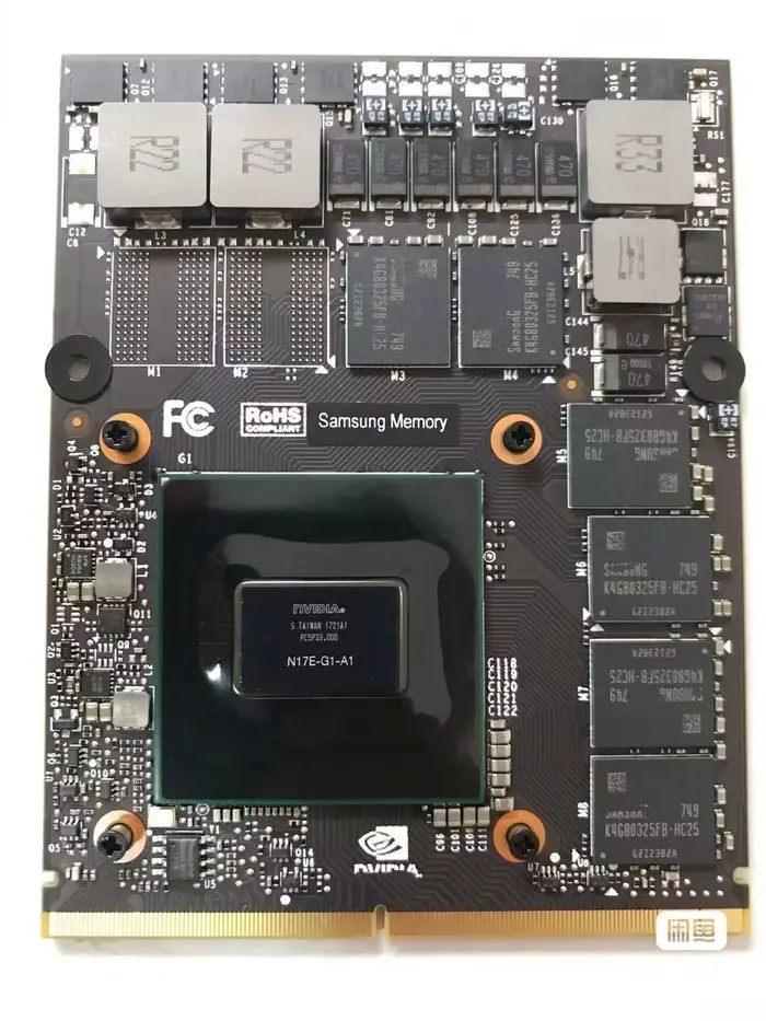 Carte graphique GTX 1060M 6GB N17E-G1-A1 pour MSI GT70 GT72 pour Dell Alienware M18X R3 /HP/MSI/Clev