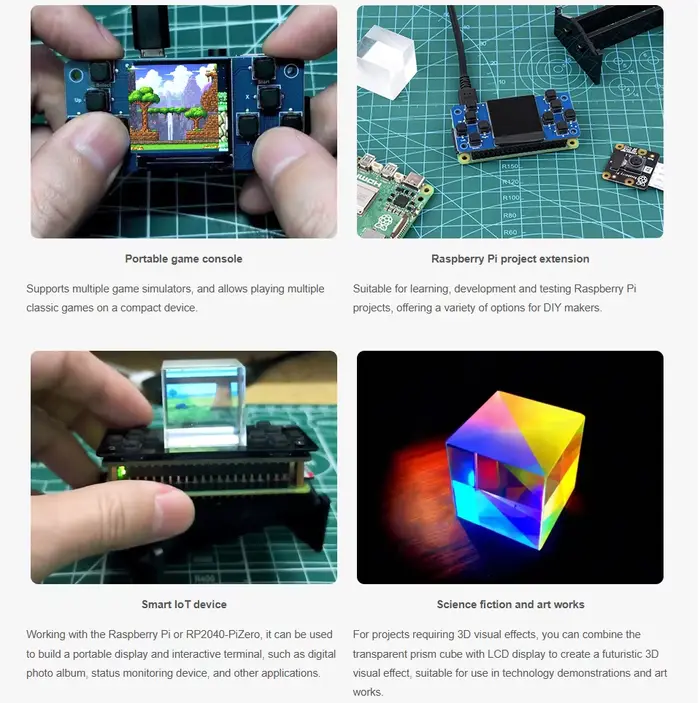 Module HAT de console de jeu GamePi13 1