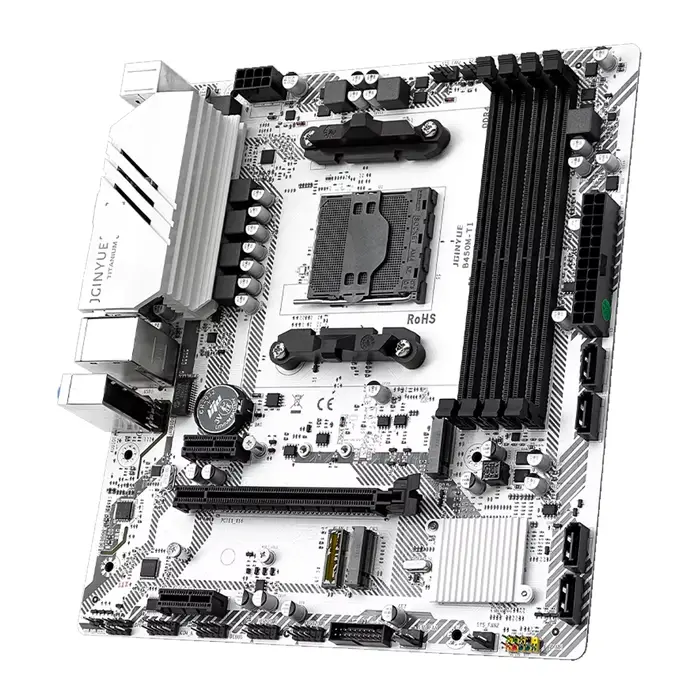 Ensemble de commandes mères B450M avec refroidisseur de processeur Ryzen R3 \ R5 \ R7 DDR4