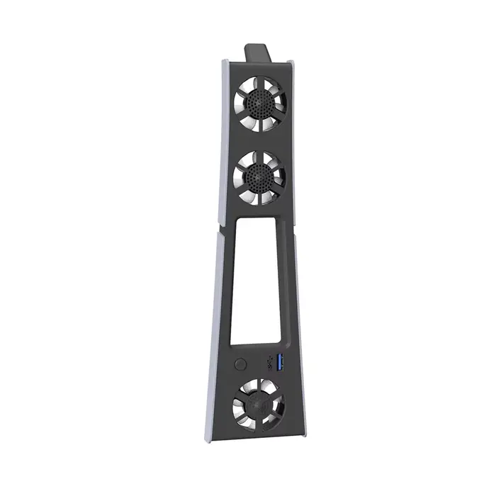 Ventilateur de refroidissement de jeu, système de refroidissement efficace avec lumière LED, réducti