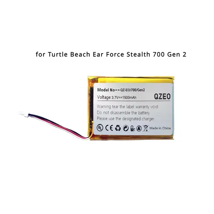 Batterie de remplacement pour casque de jeu